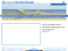 Tablet Screenshot of agencevandenbroucke.be